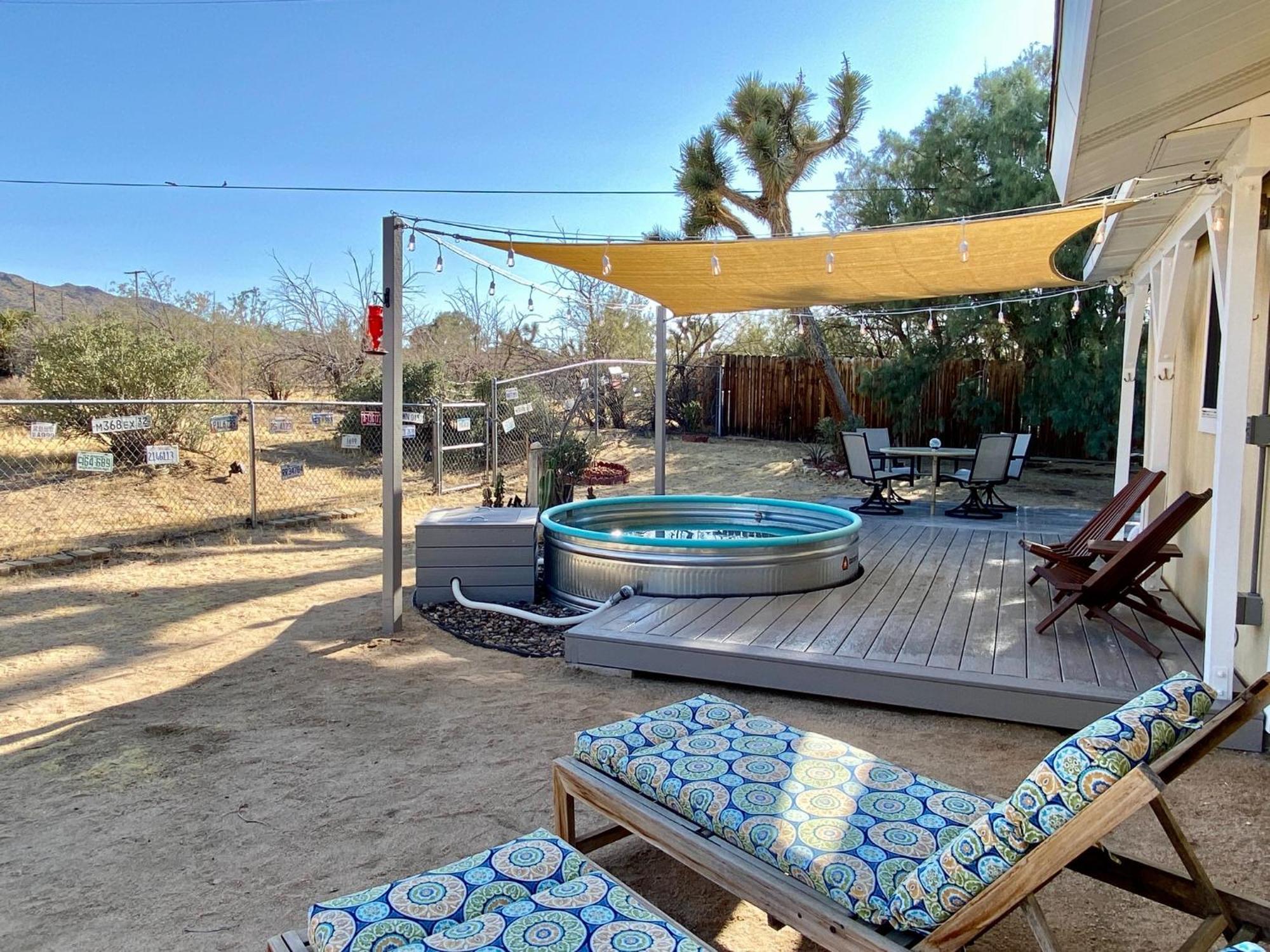 Float Pool, Hot Tub, Sauna, Views, Telescope-Skywatchers Haven Joshua Tree Exteriör bild